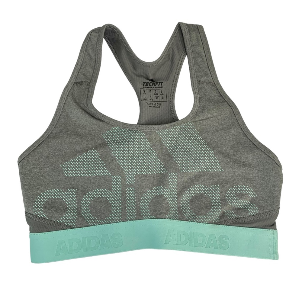 ADIDAS Techfit Compression Climacool Sports Bra Sz S